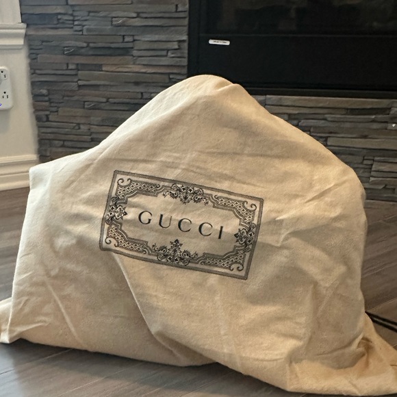 GUCCI X DORAEMON GG Supreme Canvas Duffle Shoulder Bag Beige 647815 - Picture 6 of 6